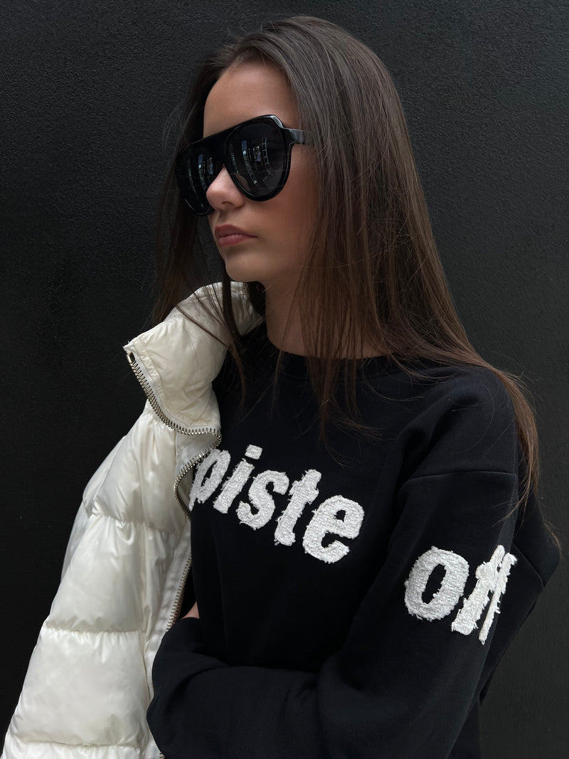 PISTE OFF, black/ivory PRE-ORDER