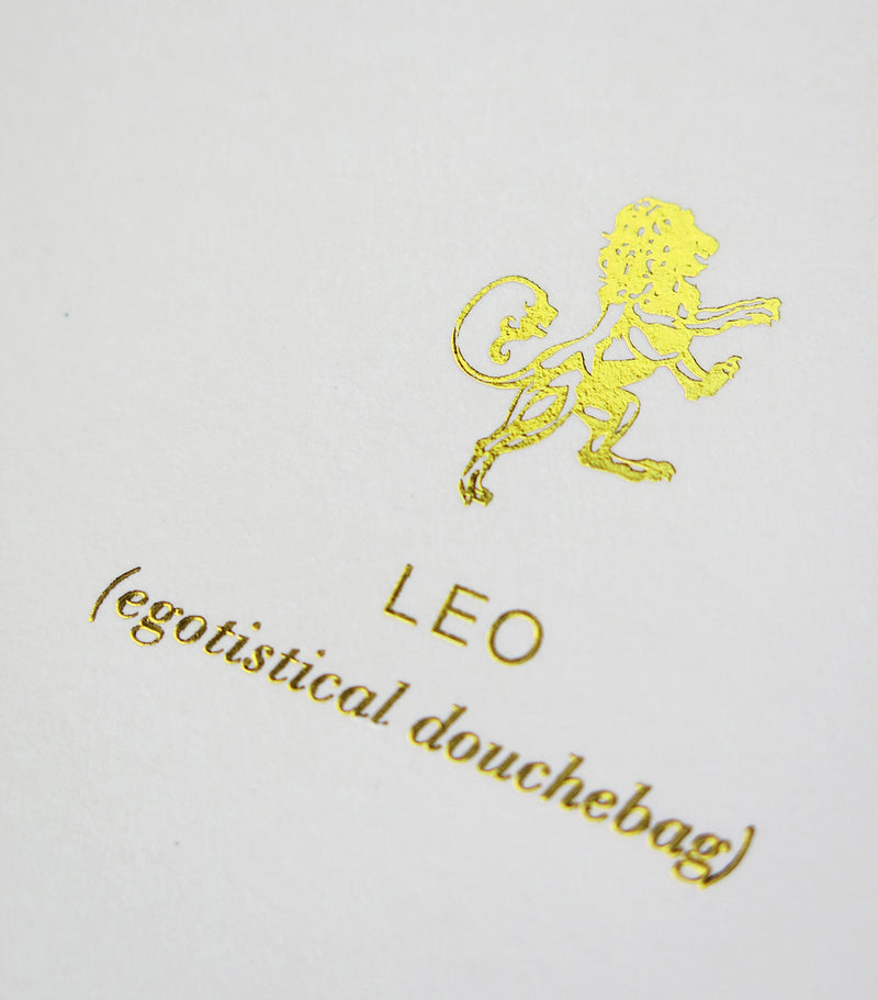 Leo (egotistical douchebag)