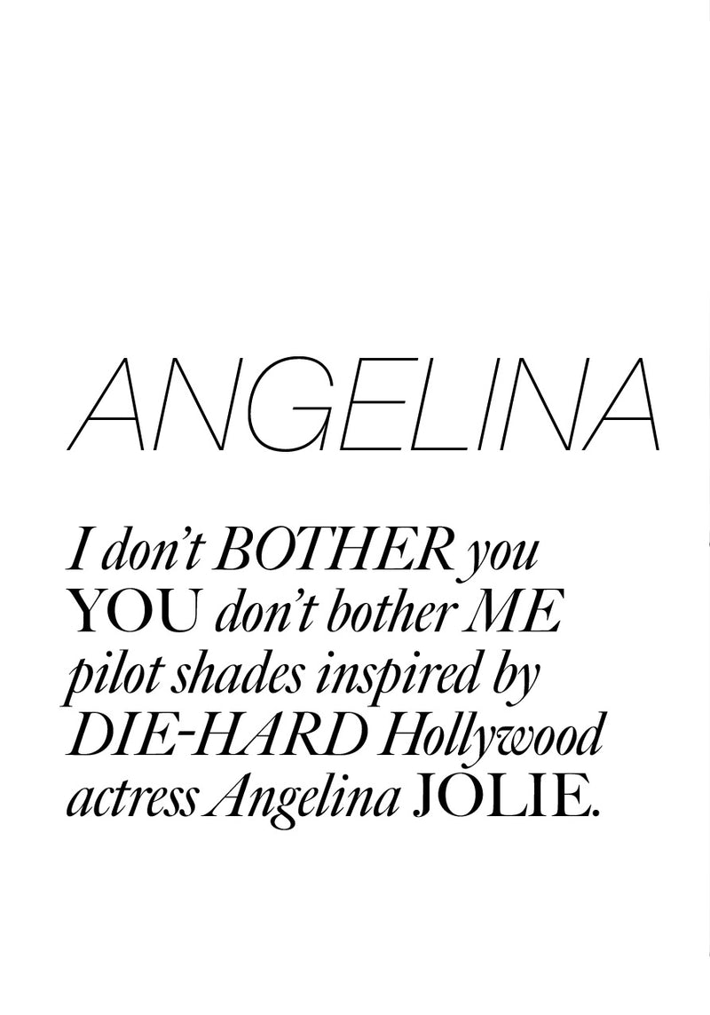 ANGELINA, blue/silver
